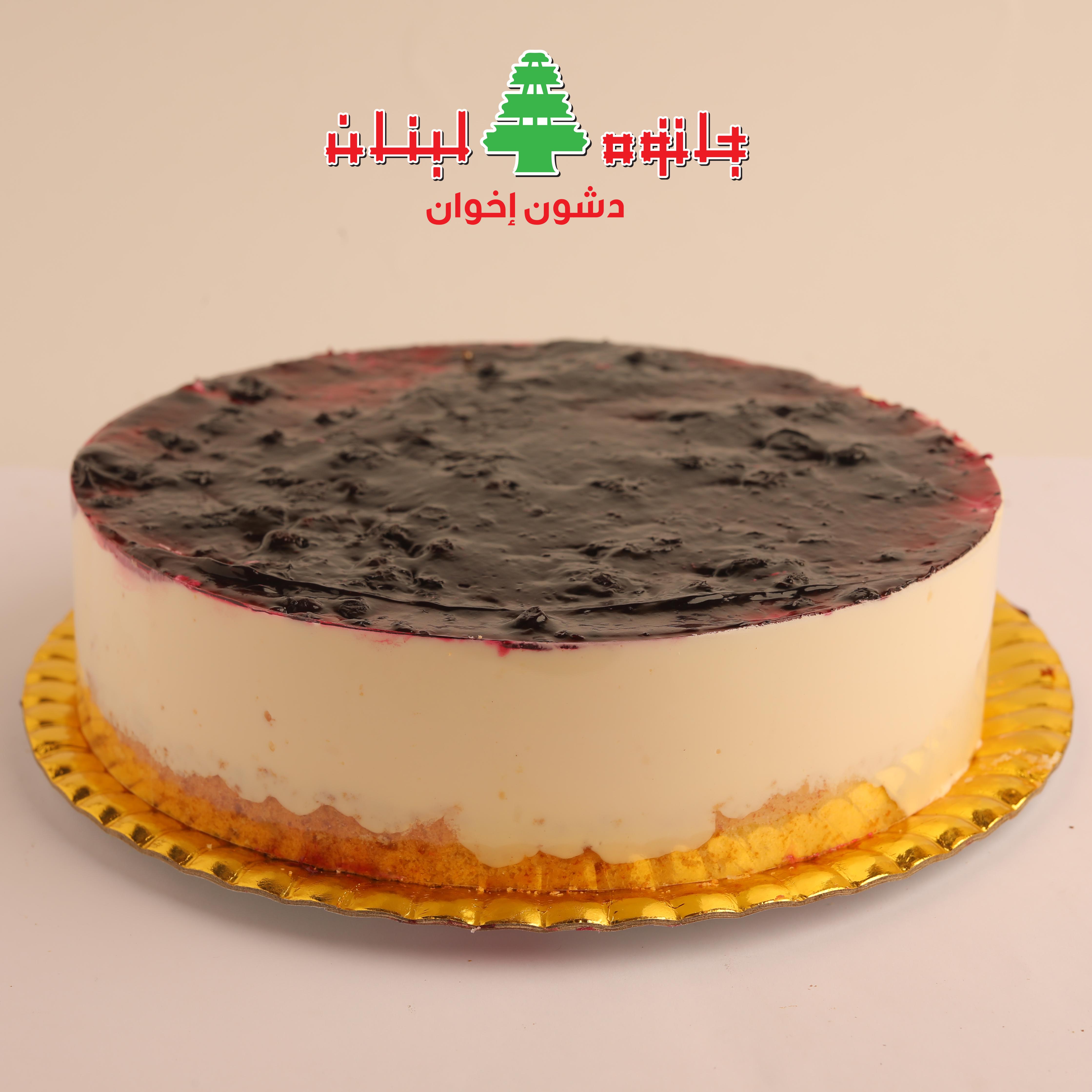 قالب تشيز كيك وسط